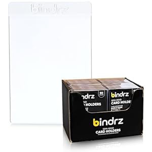 bindrz Semi-Rigid Kartenhalter, 200 Stück