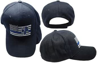 Canada Flag Hat Thin Blue Line USA Flag Baseball Cap - Low