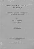  Die Urkunden Otto des II., Bd.2 (MGH - Die Urkunden der deutschen Könige und Kaiser)