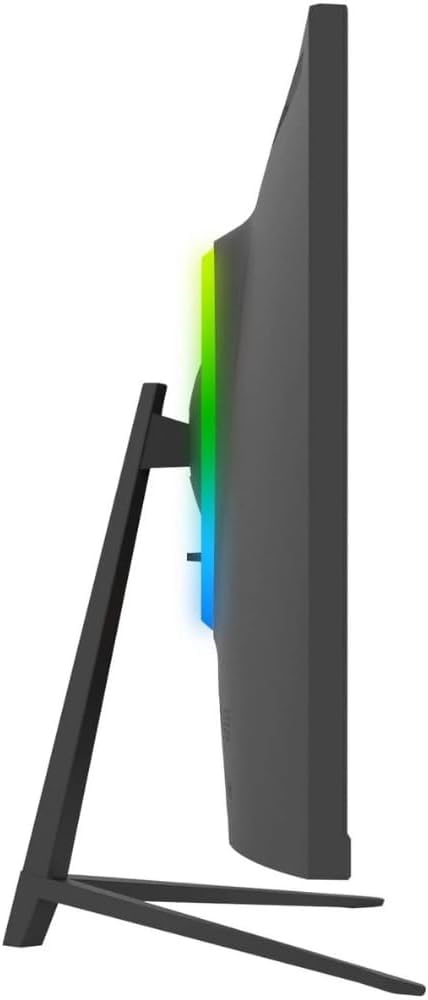 GAMEPOWER Sonic V40 Full HD 27 Zoll Gaming Monitor, 240Hz 0,5ms, Fast IPS, 1920x1080p Bildschirm, 134% sRGB, FreeSync & G-Sync kompatibel, RGB-Beleuchtung, mit Lautsprecher, VESA, HDMI 2.0 DP 1.4