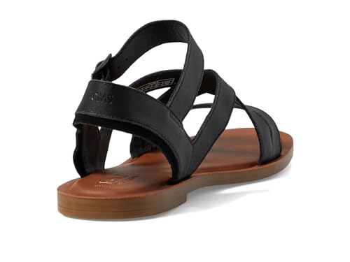 Image of TOMS Women's Sloane Sandal, Leather /Suede Upper