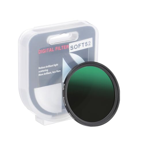 Filtro de niebla de 52 mm para eliminar la dureza digital en videos y vlogs