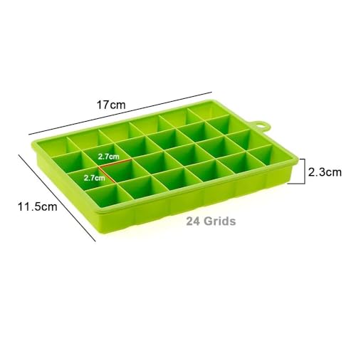 Bandejas de Silicona para Cubos de Hielo Sin Tapa miniatura 2