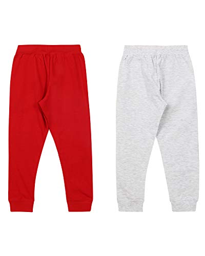 Image of KYDA KIDS Unisex Regular Fit Track pants(Pack of 2)