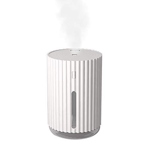 Humidificador de niebla para coche, portátil, colorido, de 320 ml, humidificador silencioso, difusor de aceite esencial, de escritorio, alimentado por USB, para el hogar, viajes, oficina, dormitorio