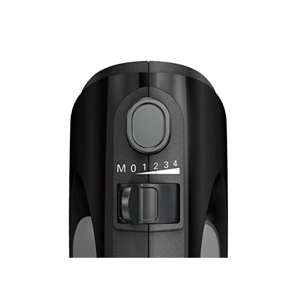 Bosch CleverMixx MFQ2420BGB Hand Mixer, 400 W Black & Stainless Steel
