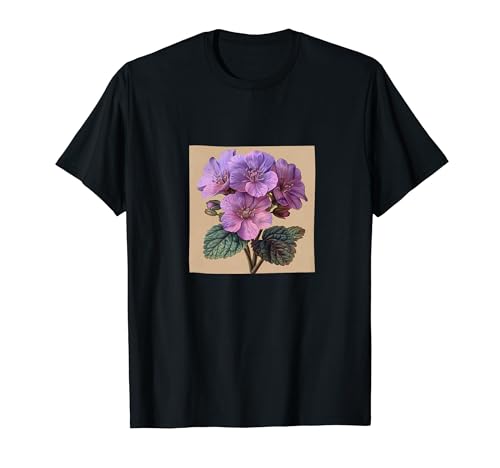 Bergenia Flower Cottagecore Graphic T-Shirt