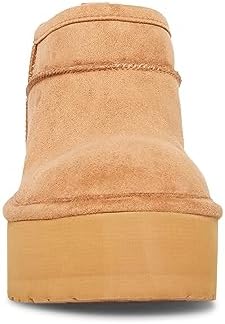 Madden Girl Women's Embracce Ankle Boot, Tan, 8.5 | Image 1