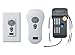 Monte Carlo CK250 Transitional Wall-Hand-held Combo Remote Control Kits Collection in White Finish, See Image