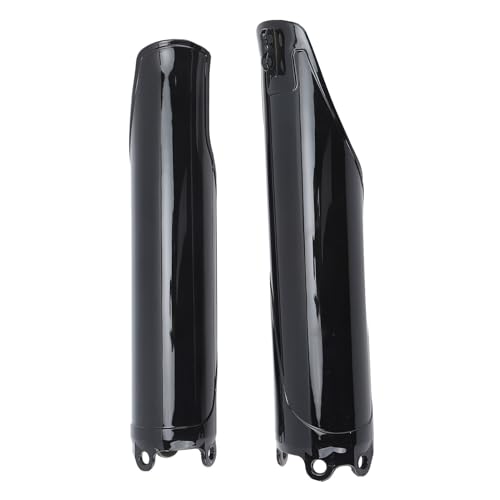 Protectores de tubo de horquilla delantera en negro brillante para motos de cross CRF450R