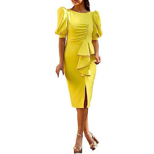 Robe fendue paillette pour vos soirées festives et clubs