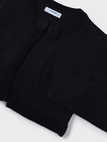 Mayoral Basic Knitted Cardigan for Girls Black3