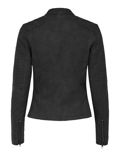 Only Women's Lava Faux Leather Biker Jacket