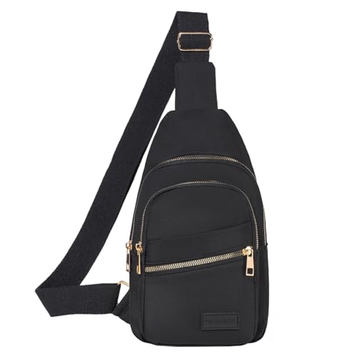 Bolso cruzado pequeño bandolera negro para mujer miniatura 3