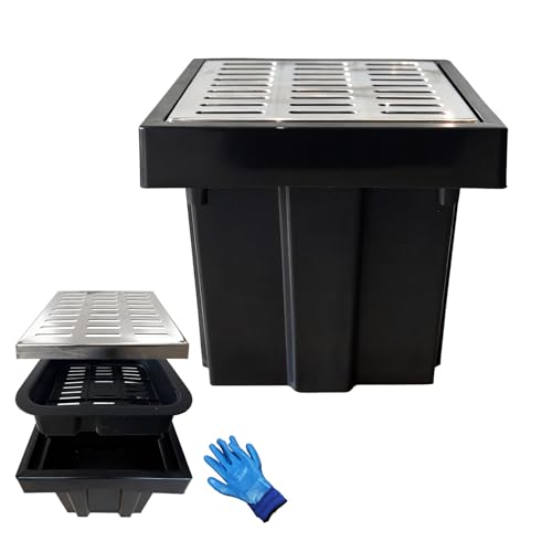 Heavy Duty Stainless Steel Catch Basin Kit