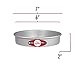 Fat Daddio's PCC-62 Anodized Aluminum Round Cheesecake Pan, 6 x 2 Inch