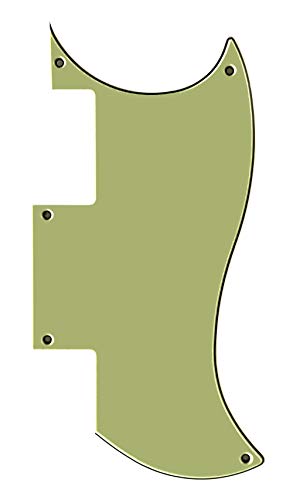 For Epiphone SG Special Guitar Pickguard Scratch Plate (3 Ply Vintage Green)