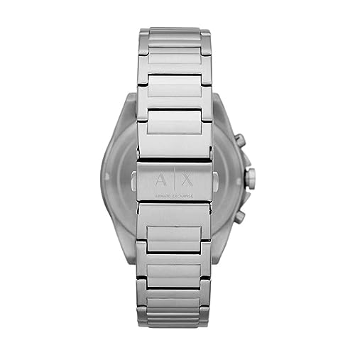 Armani Exchange Analog Black Dial Silver Band Men's Stainless Steel Watch-AX2600 - Image 3