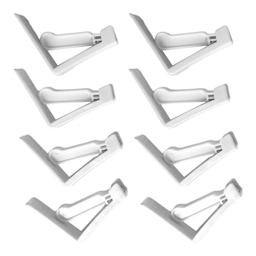 HOOLRZI 8 clips para mantel de picnic, para mesas de interior y exterior, camping, boda, hogar, soporte para mantel