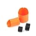 Carp Fishing PVA Bag Loader Tool for Solid Bags, Anti-Slip Design, Large and Small Sizes, Orange