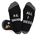 Coopyin PE Teacher Appreciation Gifts for Women Men Gym Teacher Christmas End Of Year Retirement Back To School Graduation Farewell Stocking Stuffers Birthday Thank You Gift Thoughtful Cozy Socks