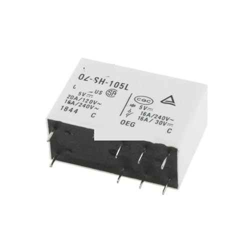 Relé OZ-SH-124L de 24V y 16A componente de 8 pines para reparación de circuitos