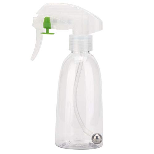 Spray Bottles, Empty Plastic Spray Bottles With Black Water Sprayer For Salon Use, Leak Proof Refillable Stylist For Hair Sprays Hair-Sprays Mister For Moistening Hair(200Ml)