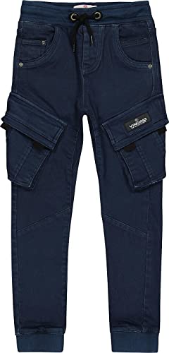 Vingino Boy's Carlos Jeans, Dark Blue, 164 Cover