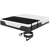 Grounding Mat, Breathable Grounding Mattress for Bed, Earthed Cover Pad, Perforated Design 100% C...