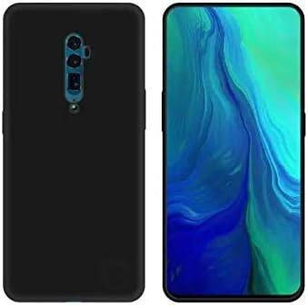 Case Creation Back case for Oppo Reno 10x Zoom,Dotted Matte Finish Ultra Thin Silicone Soft Jelly Black Silicone Case Back Cover for Oppo Reno 10X Zoom (Black Matte Finish)