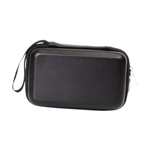 SECRET DESIRE Hard Case Bag Travel Gadget Bag Earphone Case for Power Bank USB Cable Phone Black