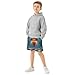 TSENQUE Pumpkin Jellyfish Toddler Boys Casual Shorts Fashion Sweat Shorts Funny Kids Sleepwear 14-15