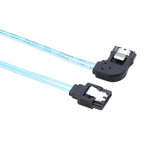 Cable SATA 7P Female Left-Angle a 180° SATA Female 0.3 m miniatura 5