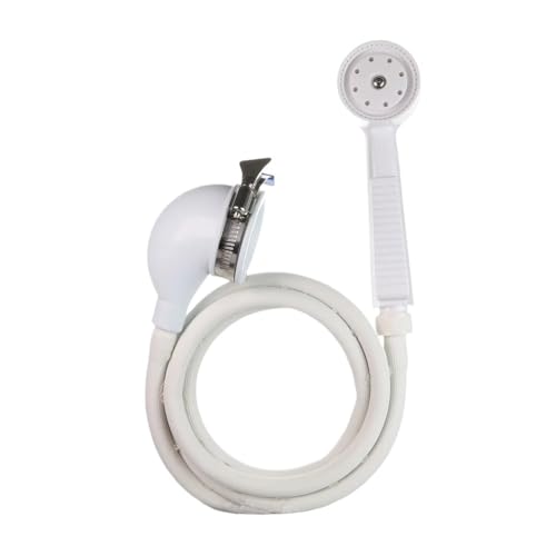 Portable Handheld Shower Head Bathtubs No Diverter Easy Install Bath Sprayer With 42 Inch Hose Adjustable Clamp
