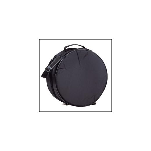Ortola 0420-001 - Funda tambor cuerdas asturiano 38 x 30 cm, acolchado, color negro