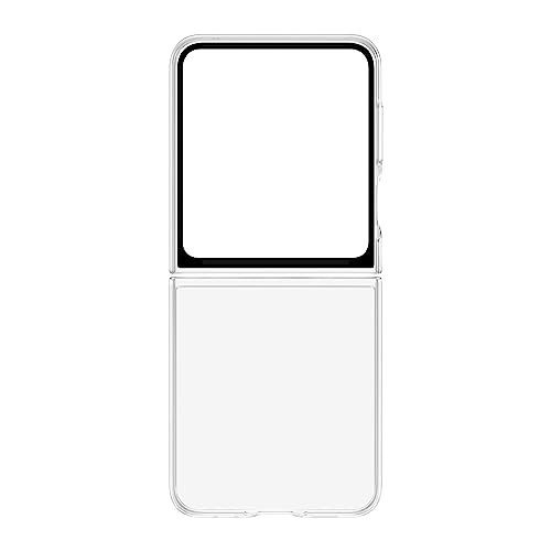 Image of Samsung Silicone Galaxy Z Flip5 Flipsuit Phone Case,Clear Protective Cover With Interchangeable Interactive Cards To Match Cover Screen,Us Version,Ef Zf731Ctegus,Transparent