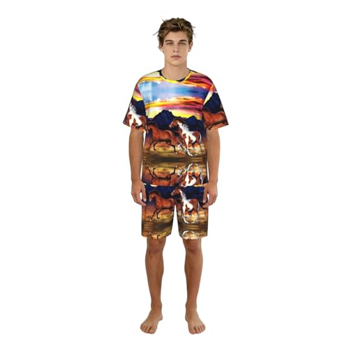 Pyjama homme d'été idéal pour vos soirées de détente