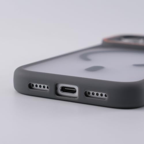 Étui antichoc iPhone 12 Pro noir mat anti-traces pour charge sans fil - 2