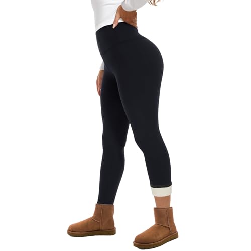 GAYHAY Fleece Lined Leggings for Women – Thick Thermal Warm