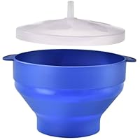 Cuenco para palomitas de maíz apto para microondas, resistente