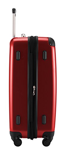 Valise rigide extensible Hauptstadtkoffer Alex 65 cm rouge 74 L avec trolley et roues doubles TSA - 5