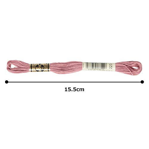 Image of DMC 6-Strand Embroidery Cotton Floss, Medium Shell Pink