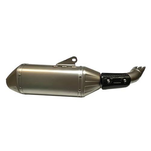 Tuyau d'échappement moto sans fuite avec liaison silencieux 51mm