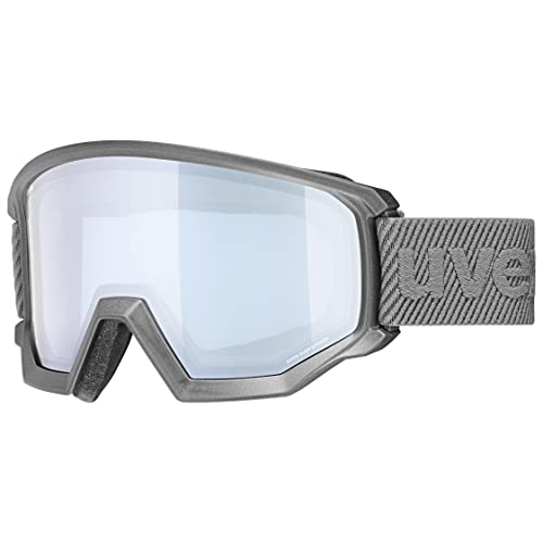Uvex athletic FM, occhiali da sci unisex, campo visivo ampliato, privo di appannamenti, ventilazione della montatura senza...