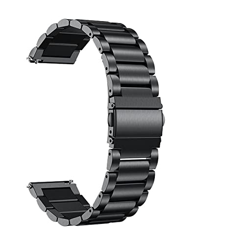 Bracelet en acier inoxydable 18mm montre connectée Garmin Venu 2S Vivomove 3S Move 3S de rechange