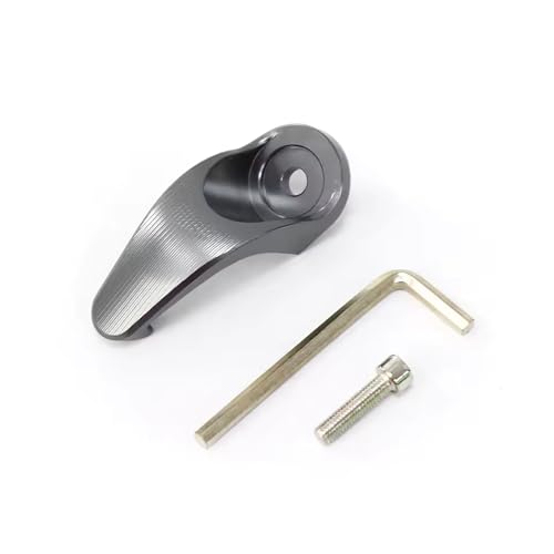 OIbkp Motorcycle Luggage Helmet Hook Carrier Hanging Bag Cargo Holder for Xmax 400 Xmax 300 xmax250 xmax125 NMAX 125 NMAX155 (Gray)