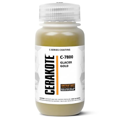 CERAKOTE C-Series Glacier Gold High-Temp Coating, 32 oz, C-7800Q