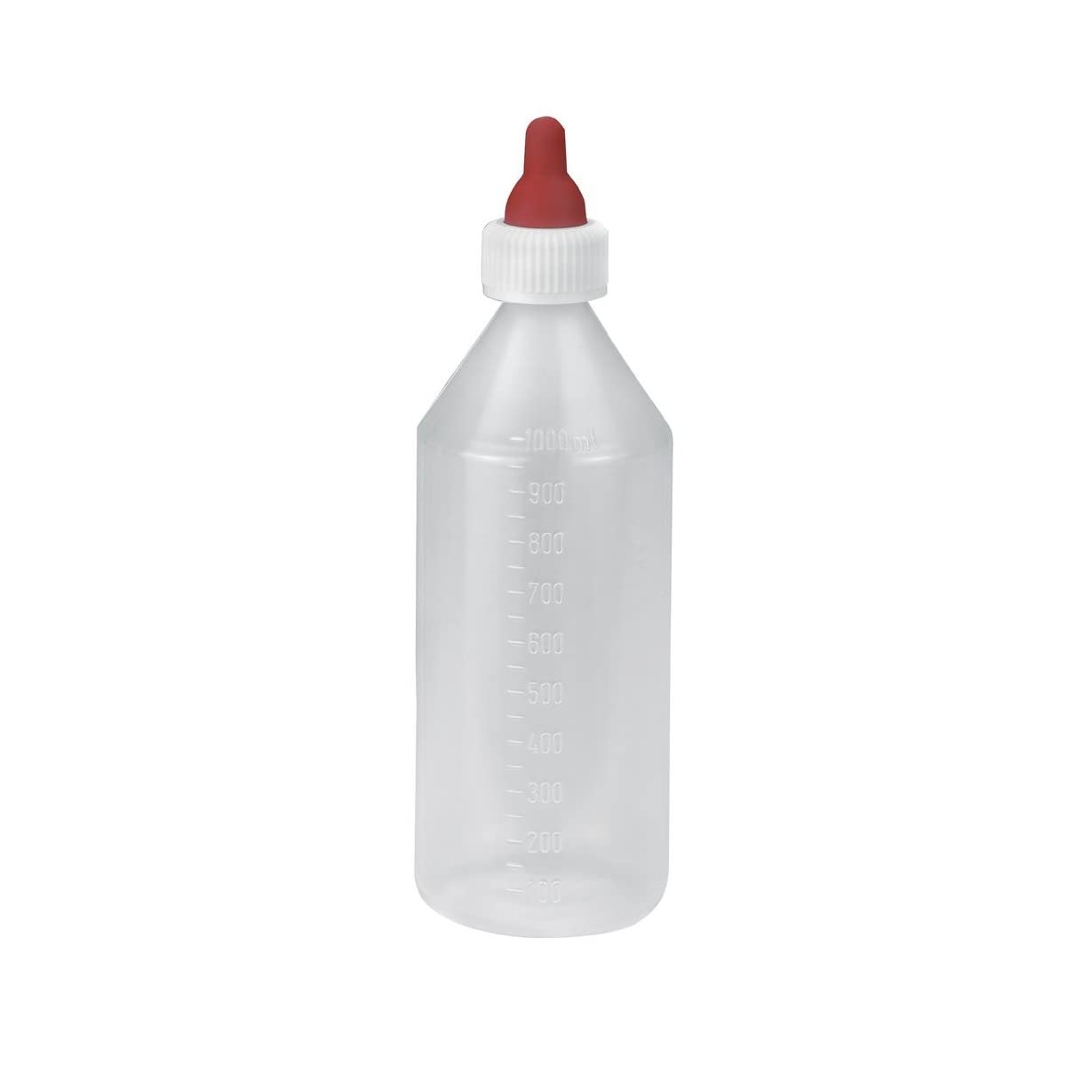 Lamm-Trinkflasche 800ml Mit Skala - Für Lämmer, Ziegen, Kälber & Jungtiere
