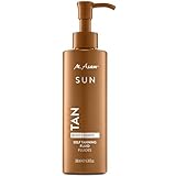 M. Asam SUN Self Tanning Fluid (200ml) - Selbstbräuner Körper für Natürliche Bräunung, Leichtes Self Tan Fluid für Gleichmäßigen Tan Ohne Streifen, Pflegende Selbstbräuner Lotion