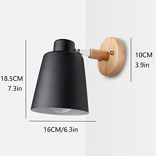 Apliques de pared de metal modernos para iluminar pasillos estrechos y zonas oscuras 4